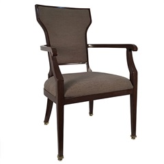 Madison Wood-Look Metal Seating